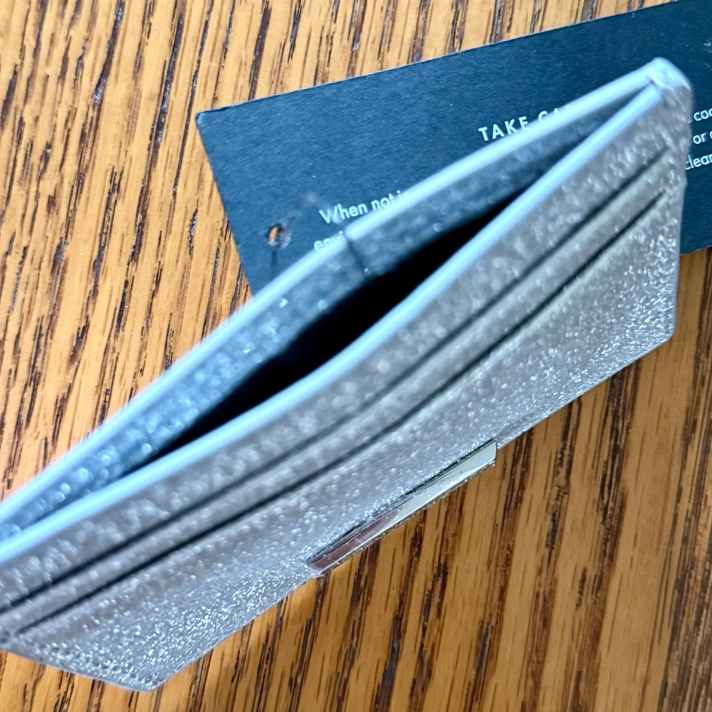 REBECCA MINKOFF Card Case - Silver Metallic - Picture 5 of 10